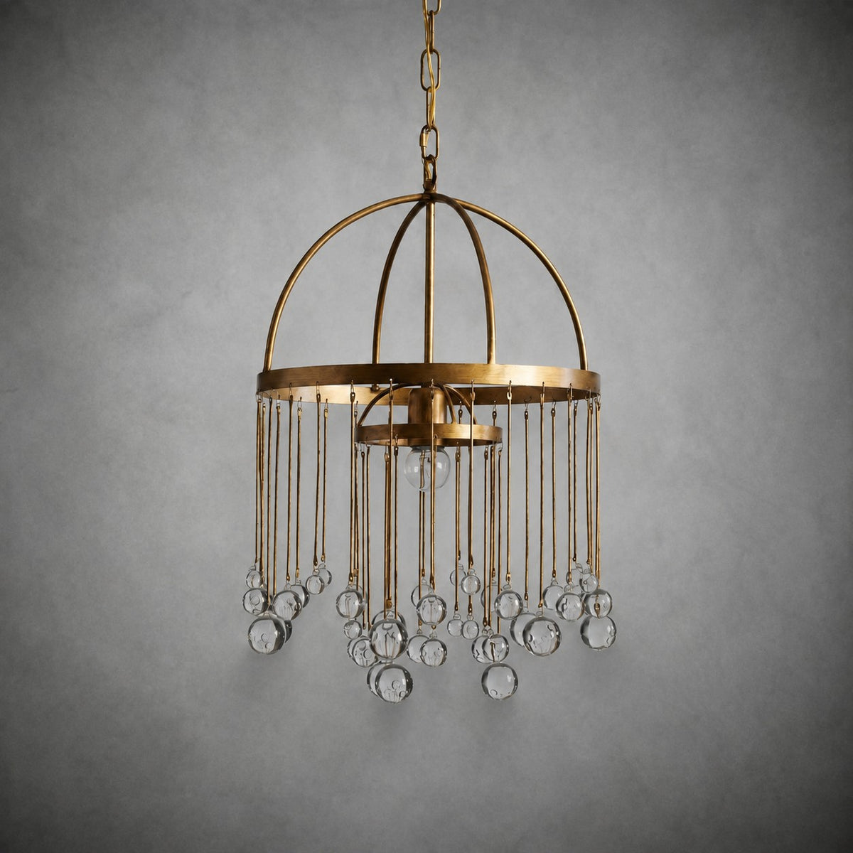 Aubrey Modern Crystal Ball Pendant Lamp