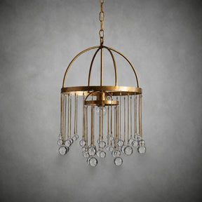 Aubrey Modern Crystal Ball Pendant Lamp