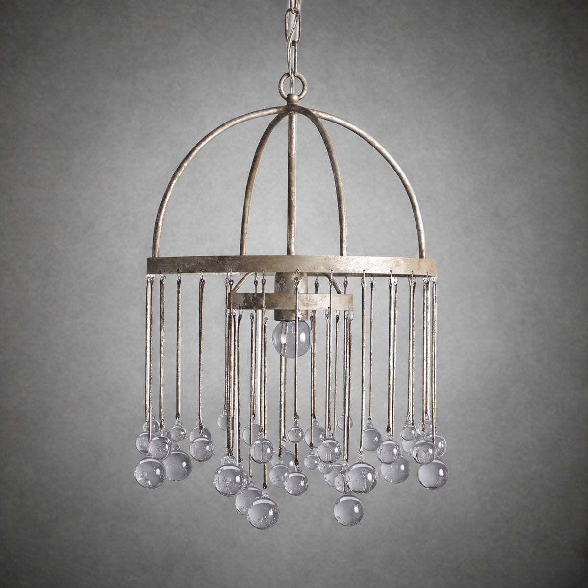 Aubrey Modern Crystal Ball Pendant Lamp