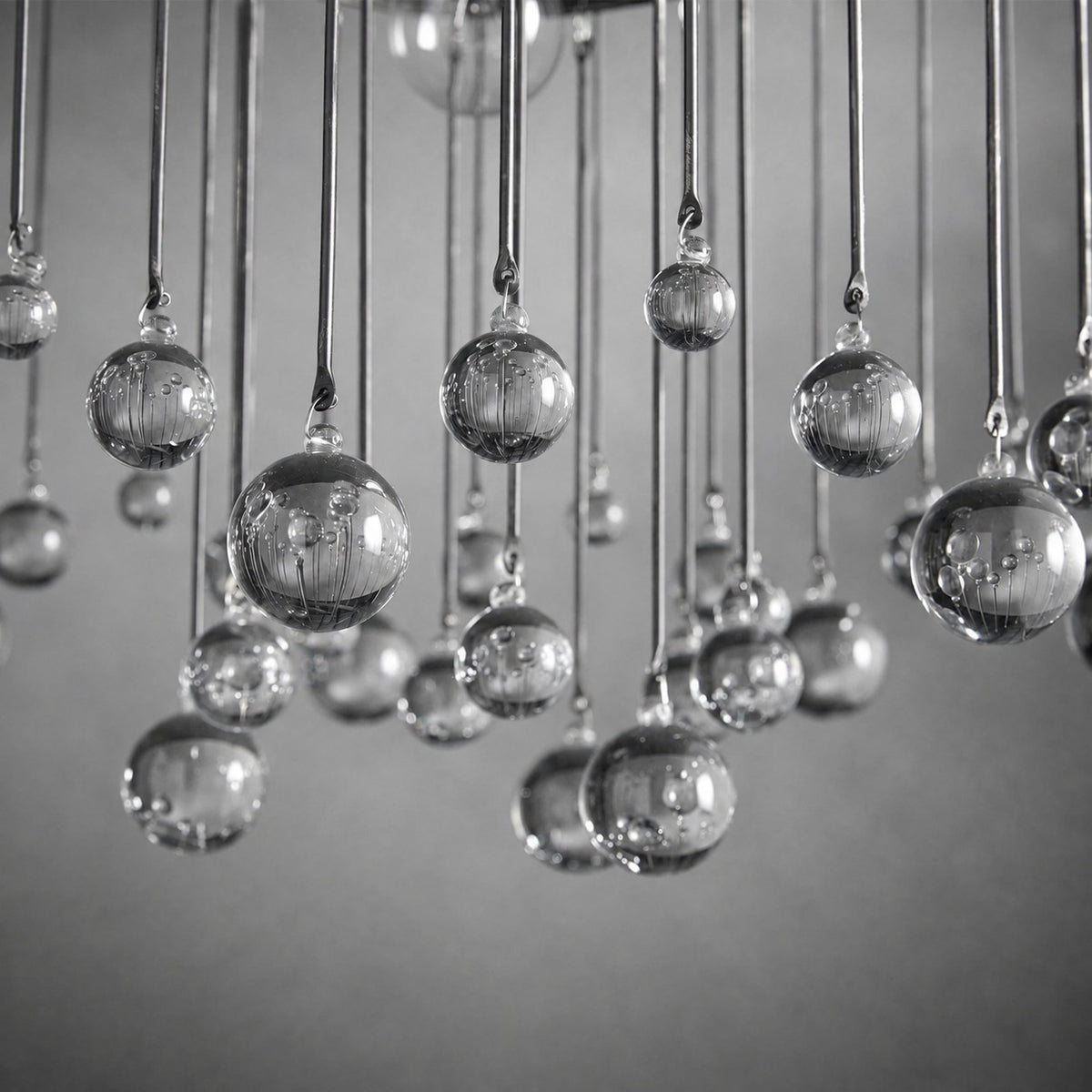 Aubrey Modern Crystal Ball Pendant Lamp