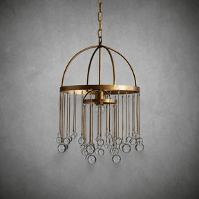 Aubrey Modern Crystal Ball Pendant Lamp