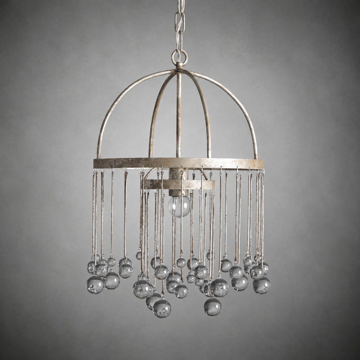 Aubrey Modern Crystal Ball Pendant Lamp