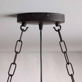 Aubrey Oval Crystal Ball 7 Light Chandelier