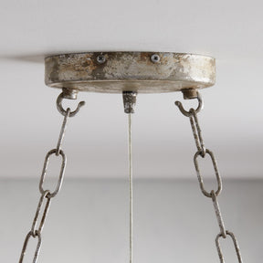 Aubrey Oval Crystal Ball 7 Light Chandelier