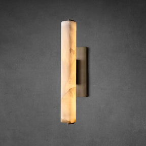 Auduben Alabaster Single Sconce
