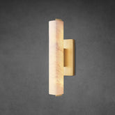 Auduben Alabaster Single Sconce