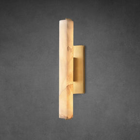 Auduben Alabaster Single Sconce