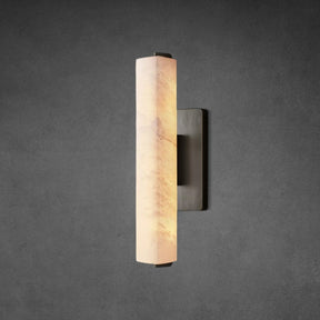 Auduben Alabaster Single Sconce