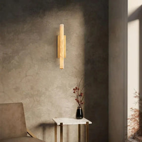 Auduben Alabaster Single Sconce