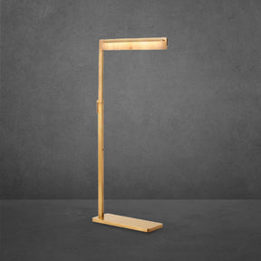 Auduben Alabaster Task Table Floor Lamp