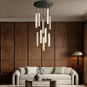 Auburn Crystal Round Chandelier