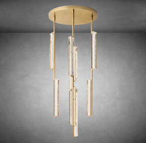 Auduben Crystal Round Chandelier