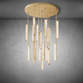 Auduben Crystal Round Chandelier