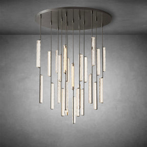 Auduben Crystal Round Chandelier
