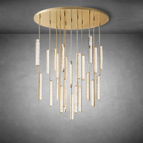 Auduben Crystal Round Chandelier