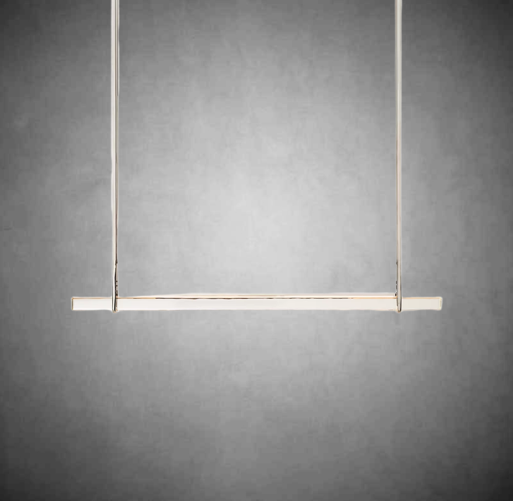 Auduben Crystal Single Bar Linear Chandelier