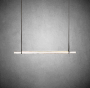 Auduben Crystal Single Bar Linear Chandelier