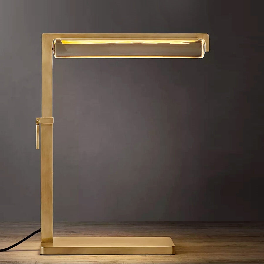 Auduben Crystal Task Table Floor Lamp
