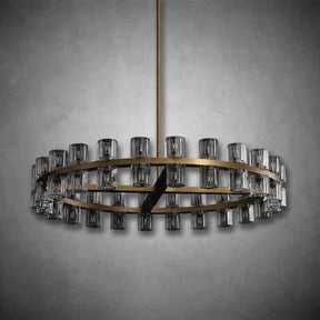Auraline Crystal Round Chandelier 36", 48"