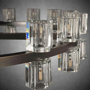 Auraline Crystal Round Chandelier 36", 48"