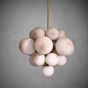 Aurelia Alabaster Cluster Chandelier