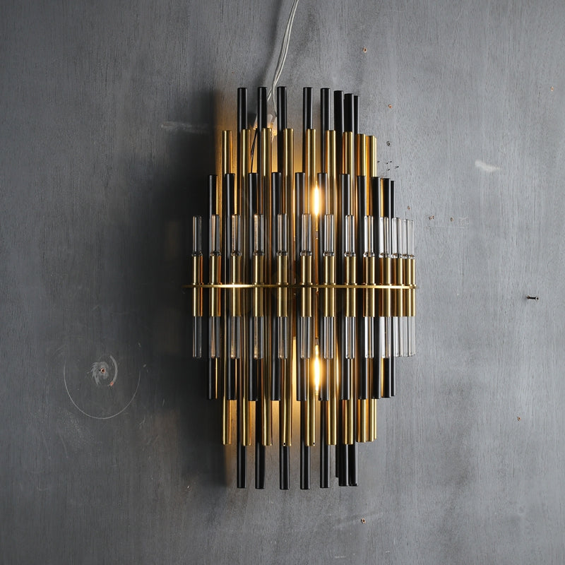 Auro Industrial Wind Wall Sconce, Indoor Wall Lamp Fixture