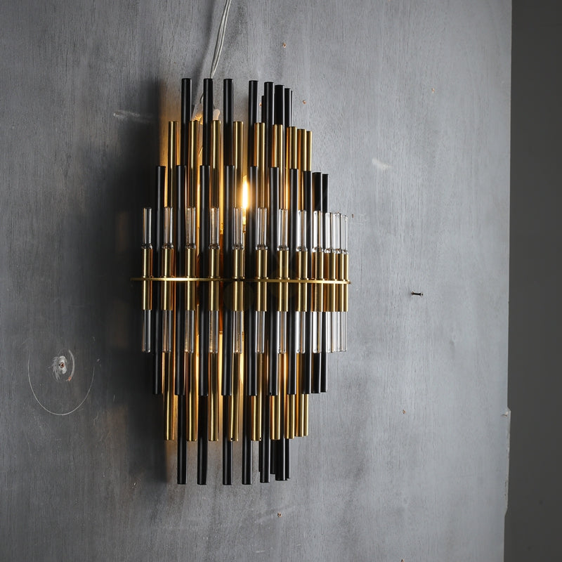 Auro Industrial Wind Wall Sconce, Indoor Wall Lamp Fixture
