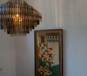 Auro Series Metal Chandelier For Living Room Dinning Room Bedroom