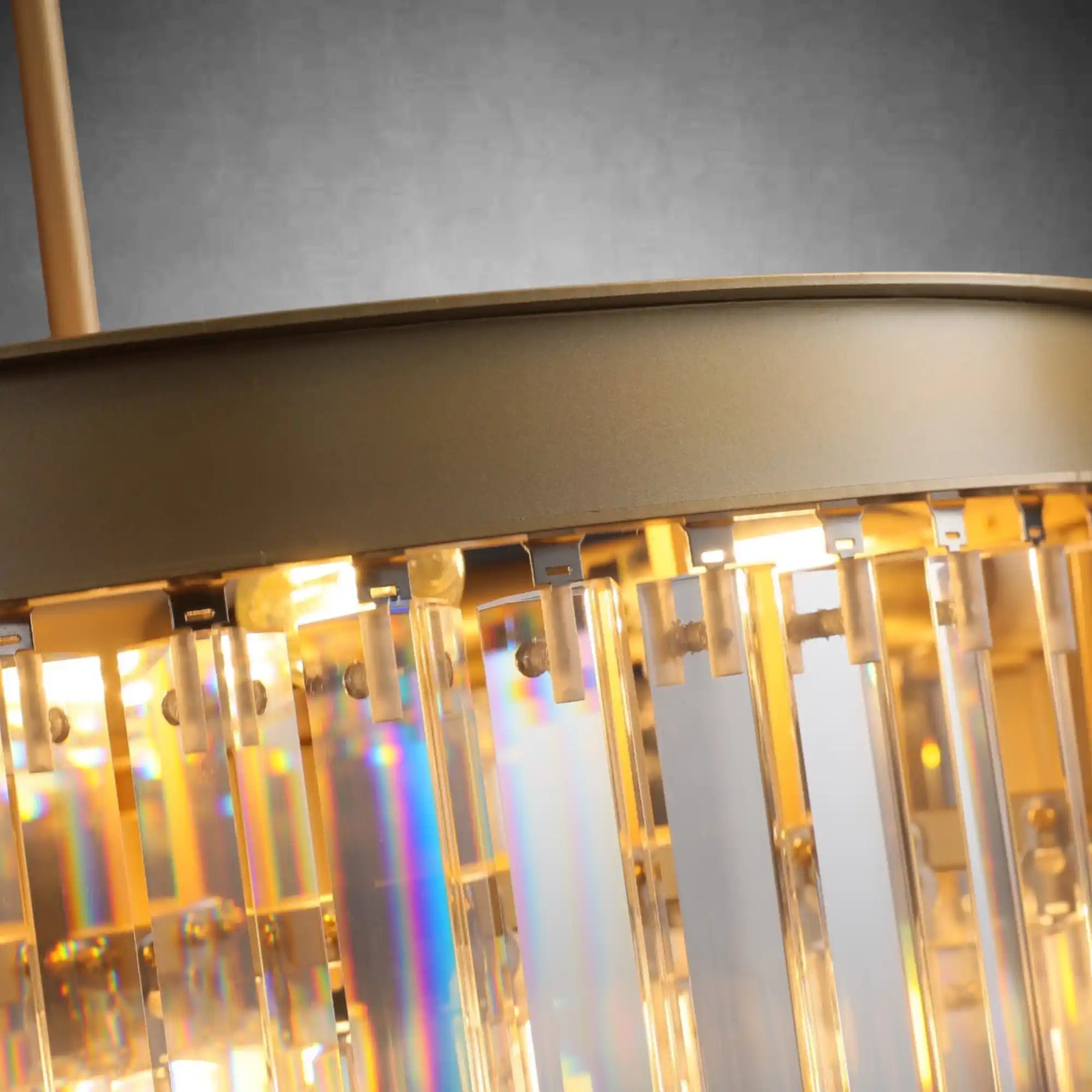 Aurora Series K9 Crystal Tiered Round Chandelier 19" 31" 43" For Living Room Dinning Room