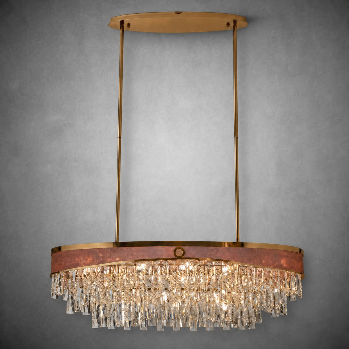 Crystal Rectangular Chandelier