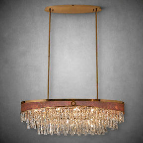 Crystal Rectangular Chandelier