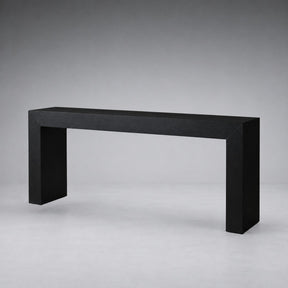 Waterfall Edge Solid Oak Hallway Table