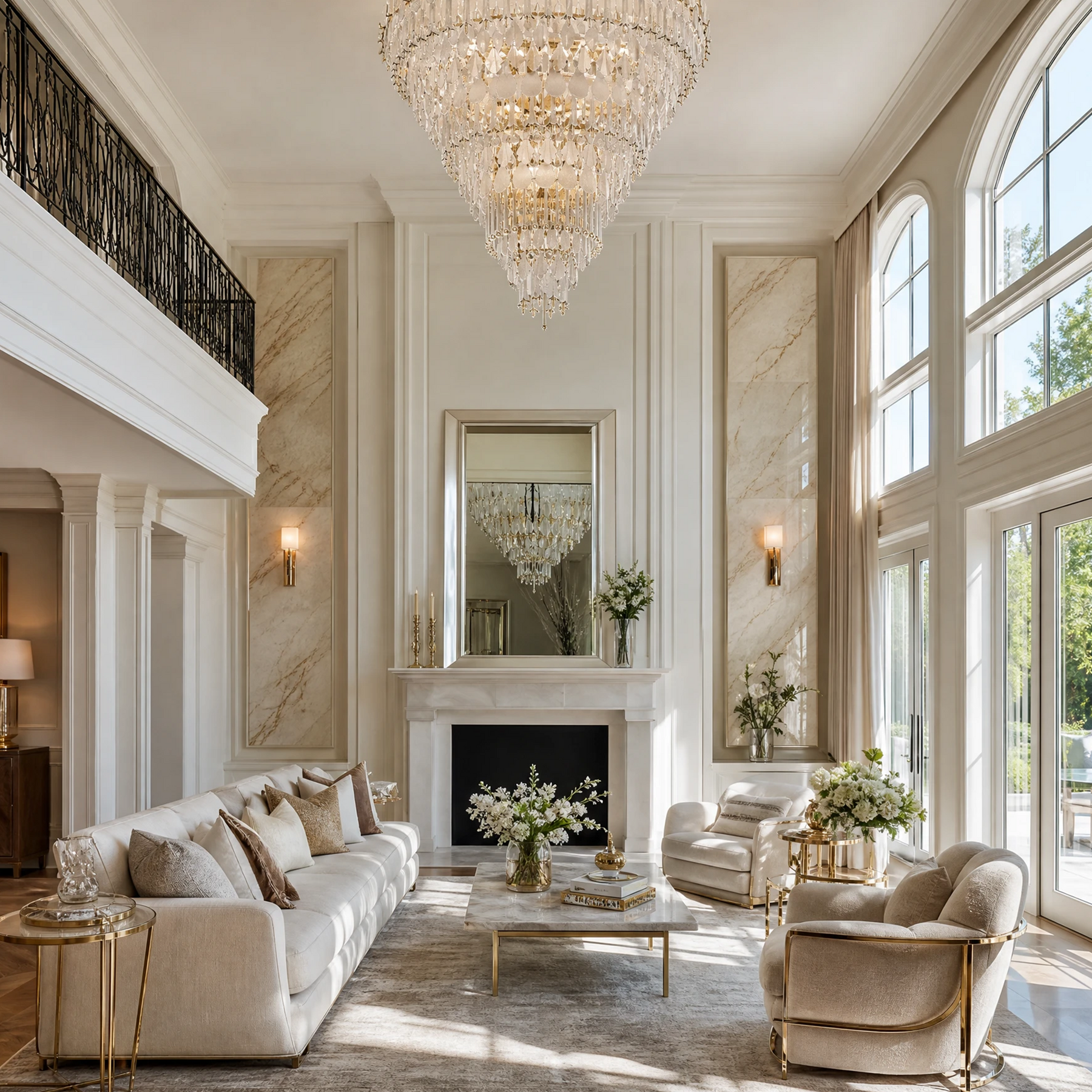 Lladro Seasons Chandelier