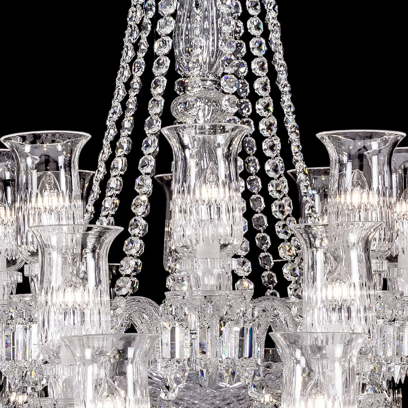 Bacara Crystal Cups Chandelier For Living Room