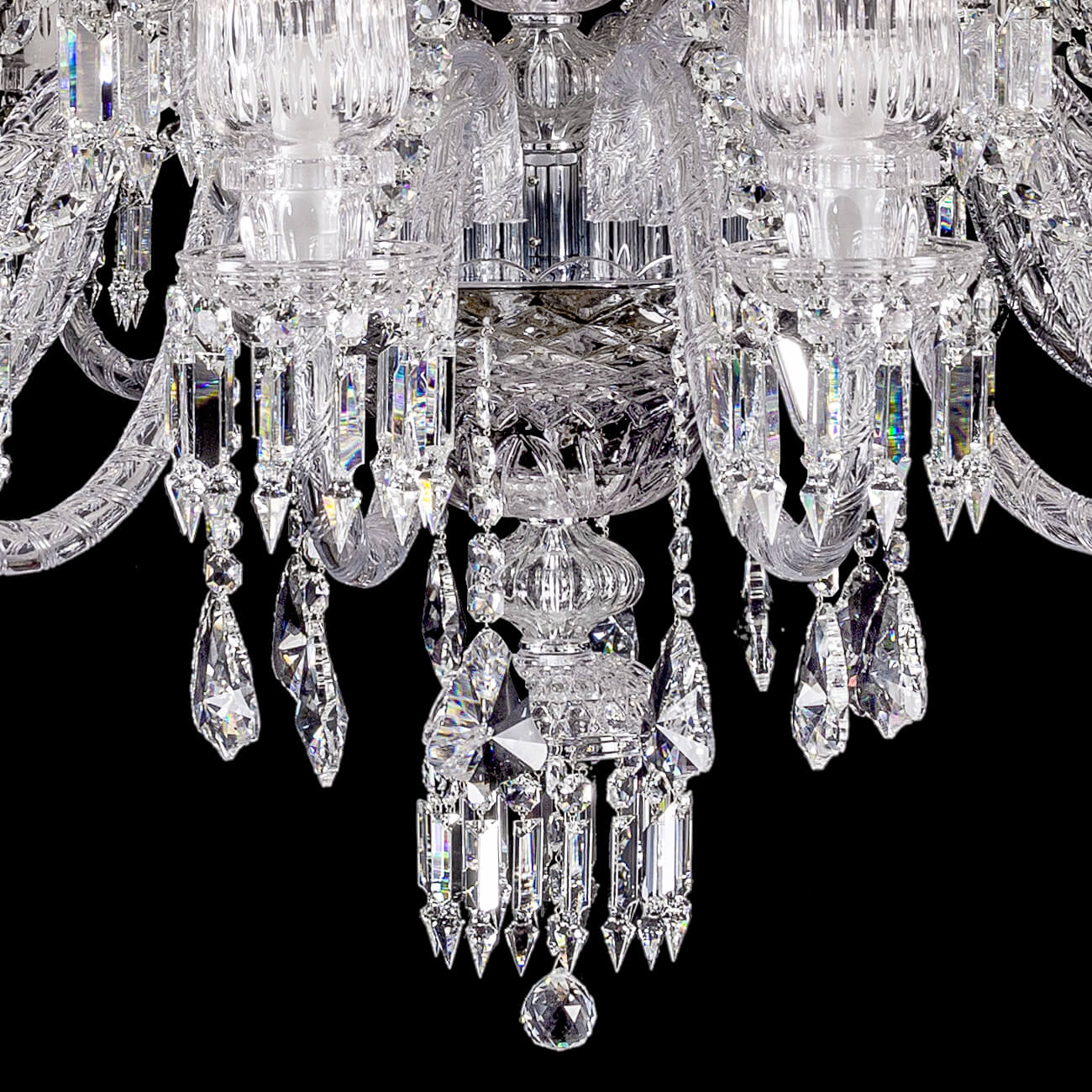 Bacara Crystal Cups Chandelier For Living Room