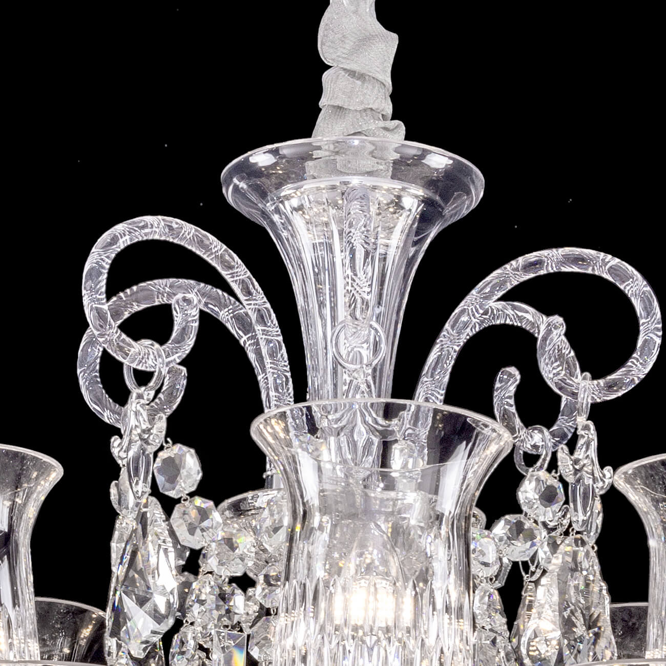 Bacara Crystal Cups Chandelier For Living Room