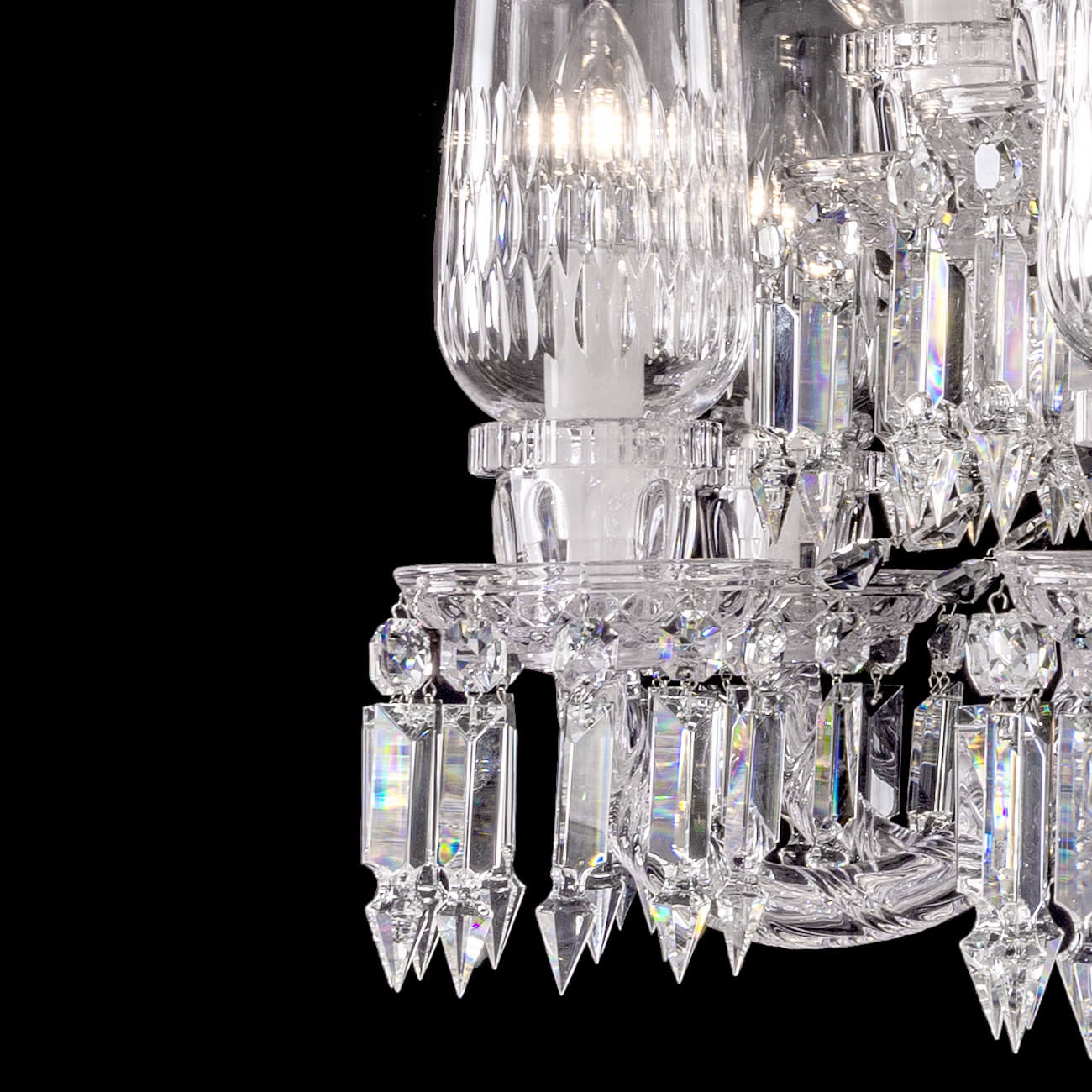 Bacara Crystal Cups Chandelier For Living Room