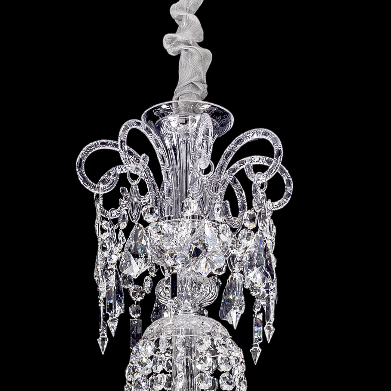 Bacara Crystal Cups Chandelier For Living Room