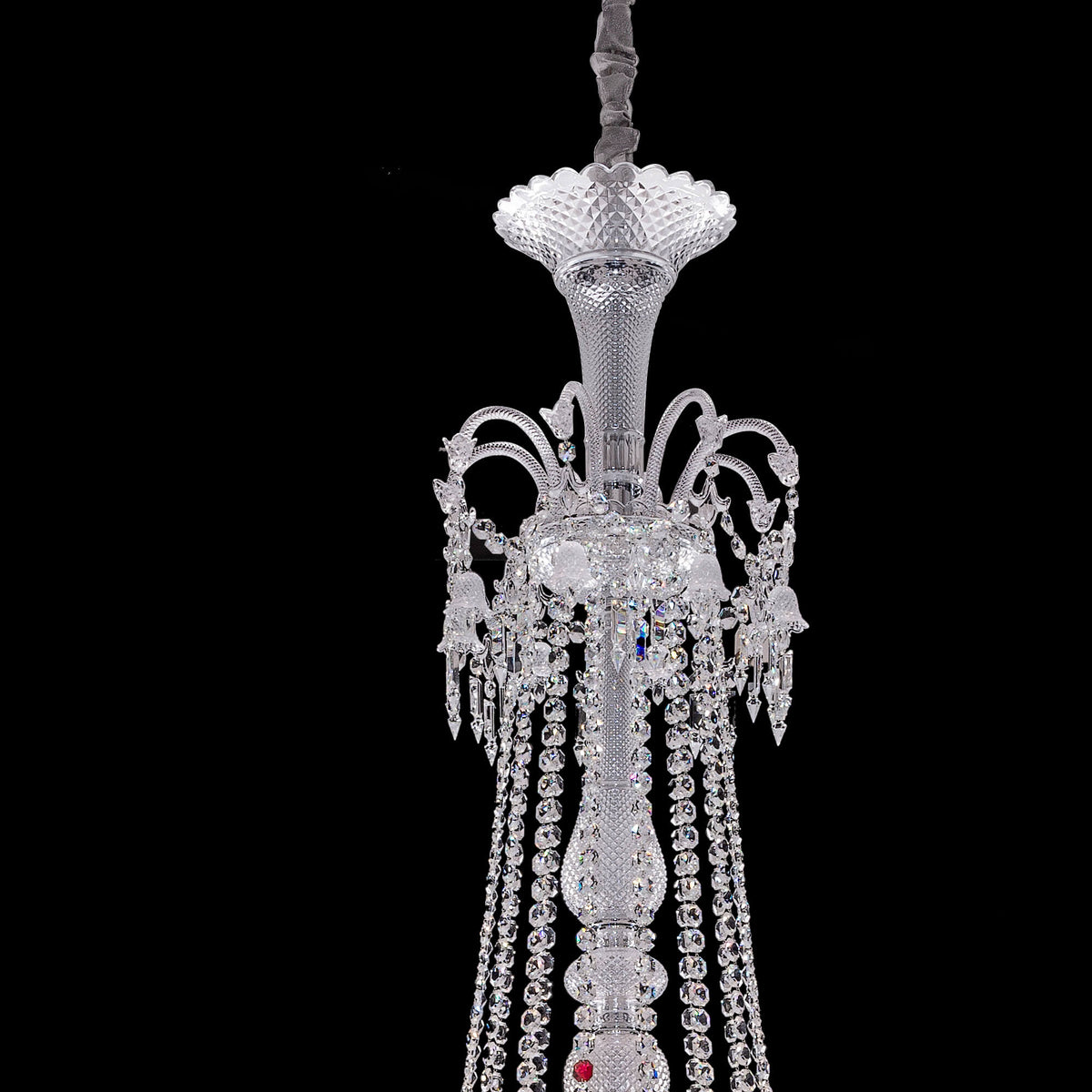 Bacara Large Entrance Crystal Chandelier