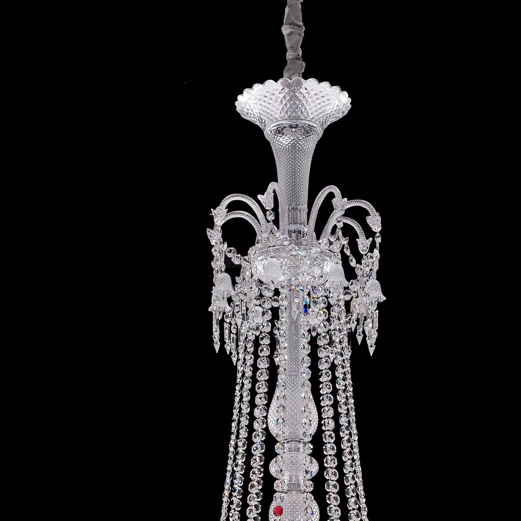 Bacara Large Entrance Crystal Chandelier