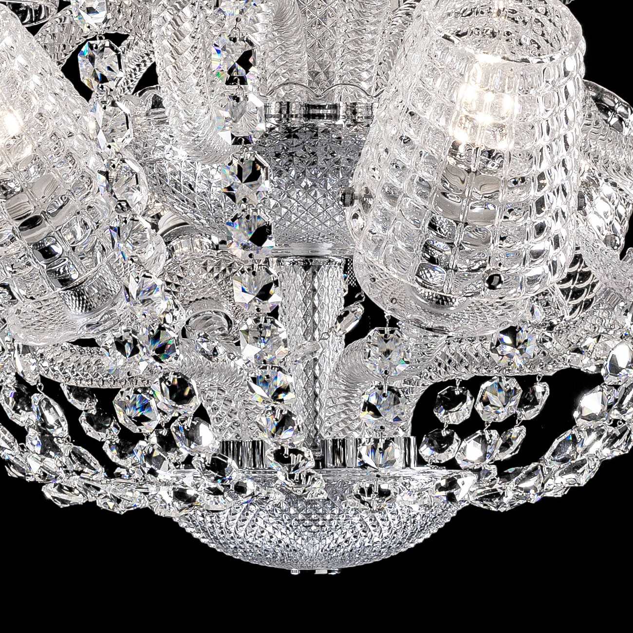 Bacara Le Roi Soleil Crystal Chandelier