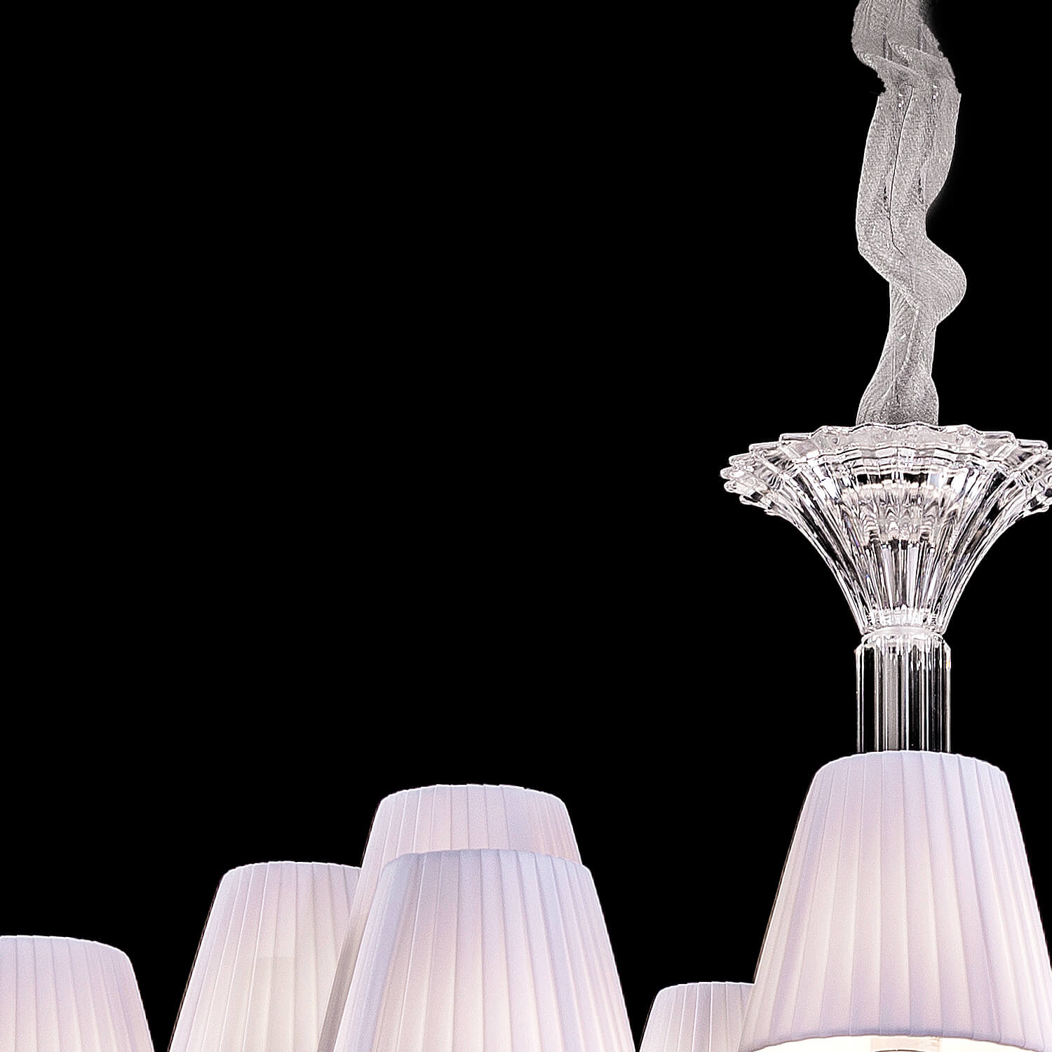 Bacara short Zenith Crystal Chandelier