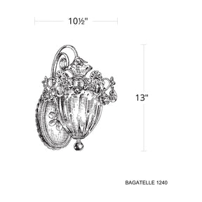 Bagate 1-Light Wall Sconce