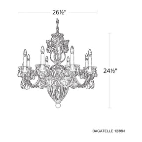 Bagate 11-Light Chandelier