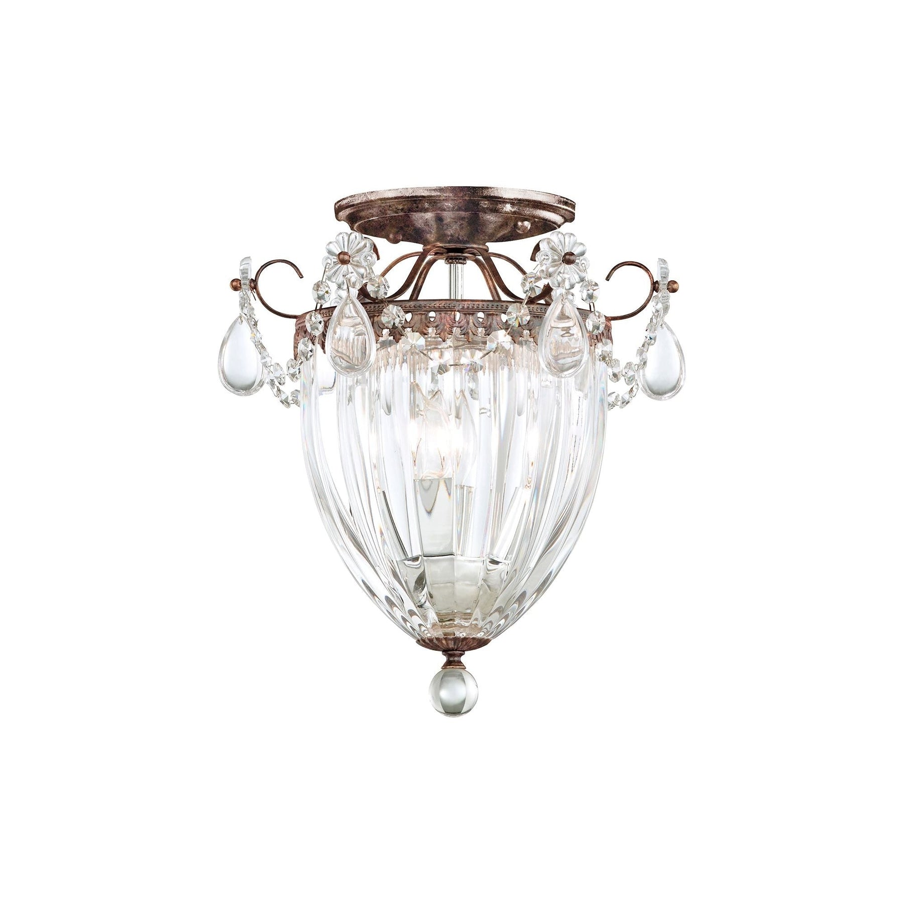 Bagate 3-Light Close-to-Ceiling