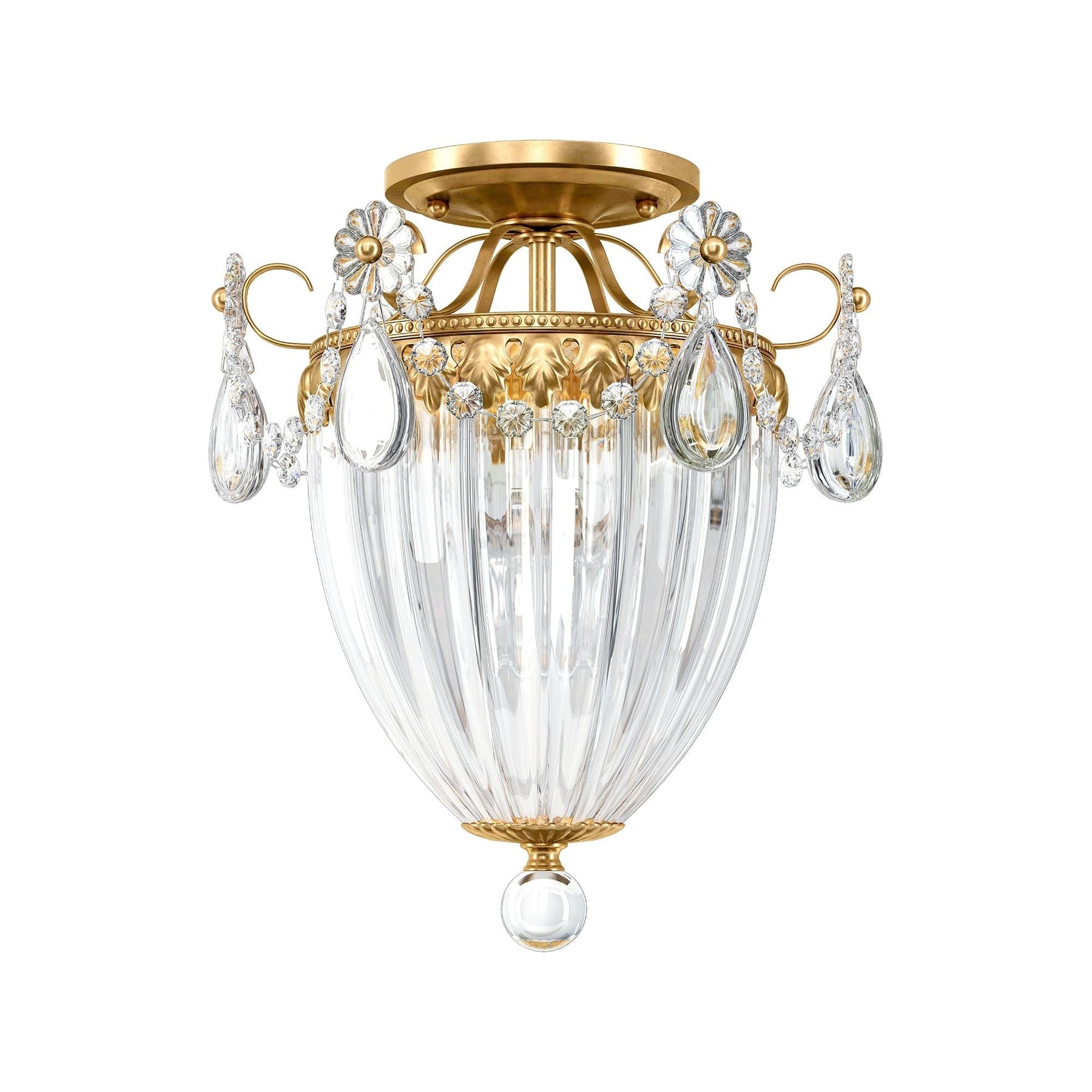 Bagate 3-Light Close-to-Ceiling