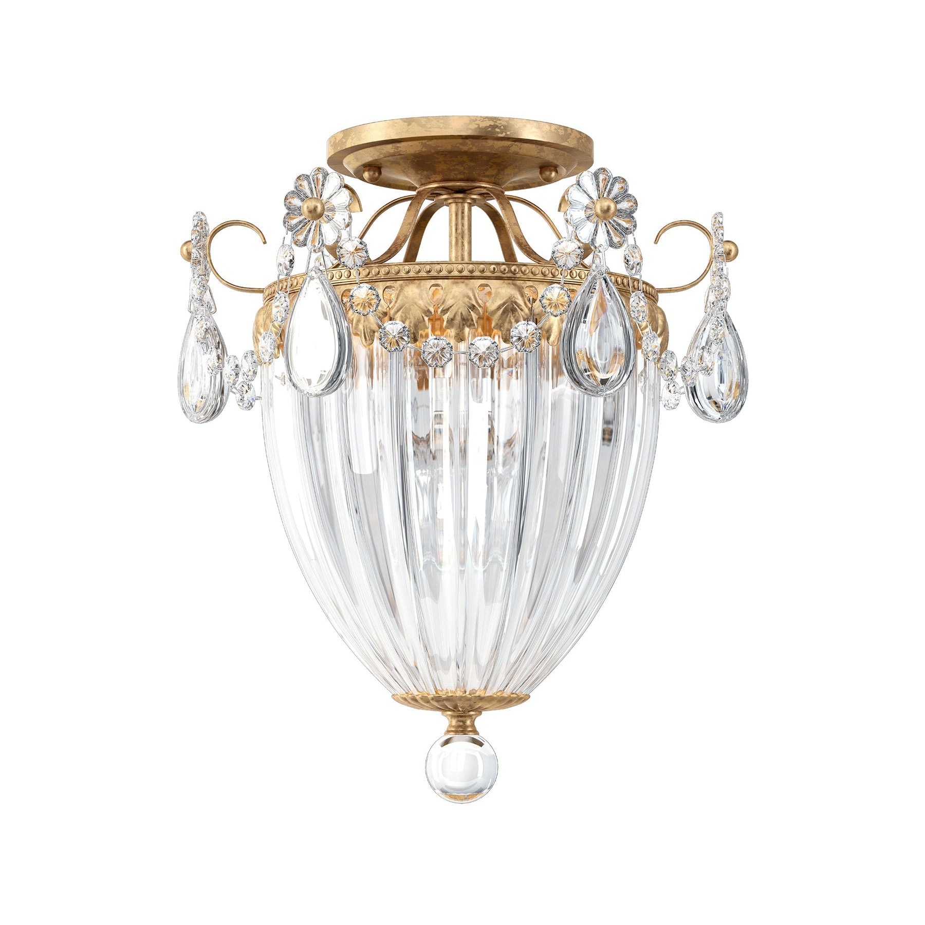 Bagate 3-Light Close-to-Ceiling