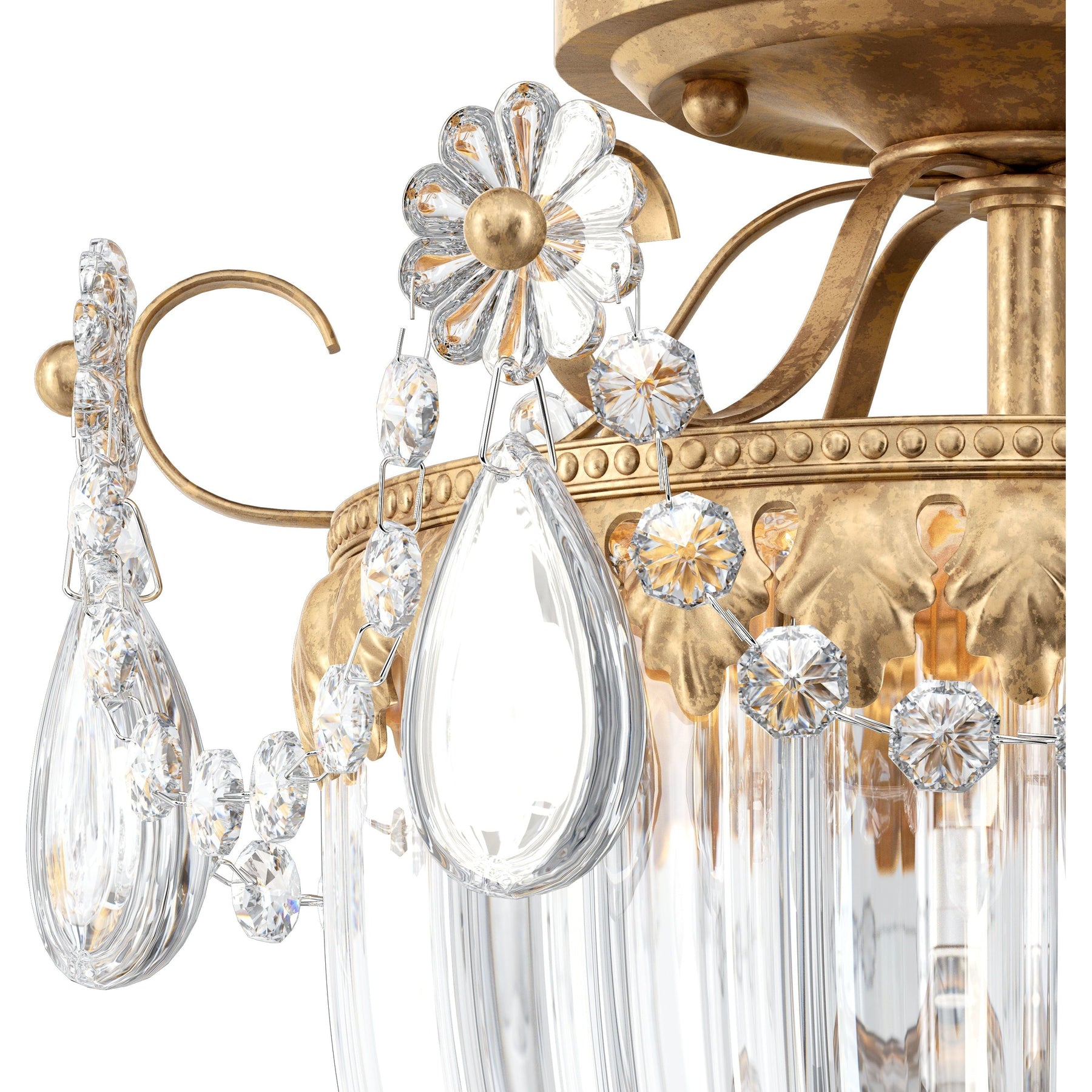 Bagate 3-Light Close-to-Ceiling