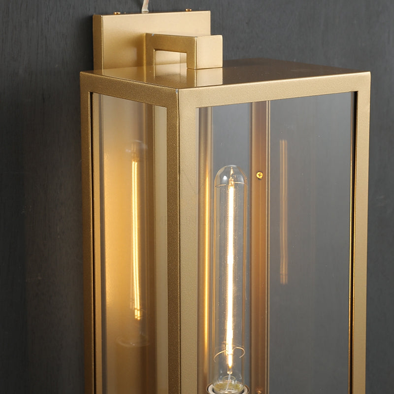 Becker Glamorous Outdoor Wall Lamp, Home Decor Wall Sconce 18" 21" 28"