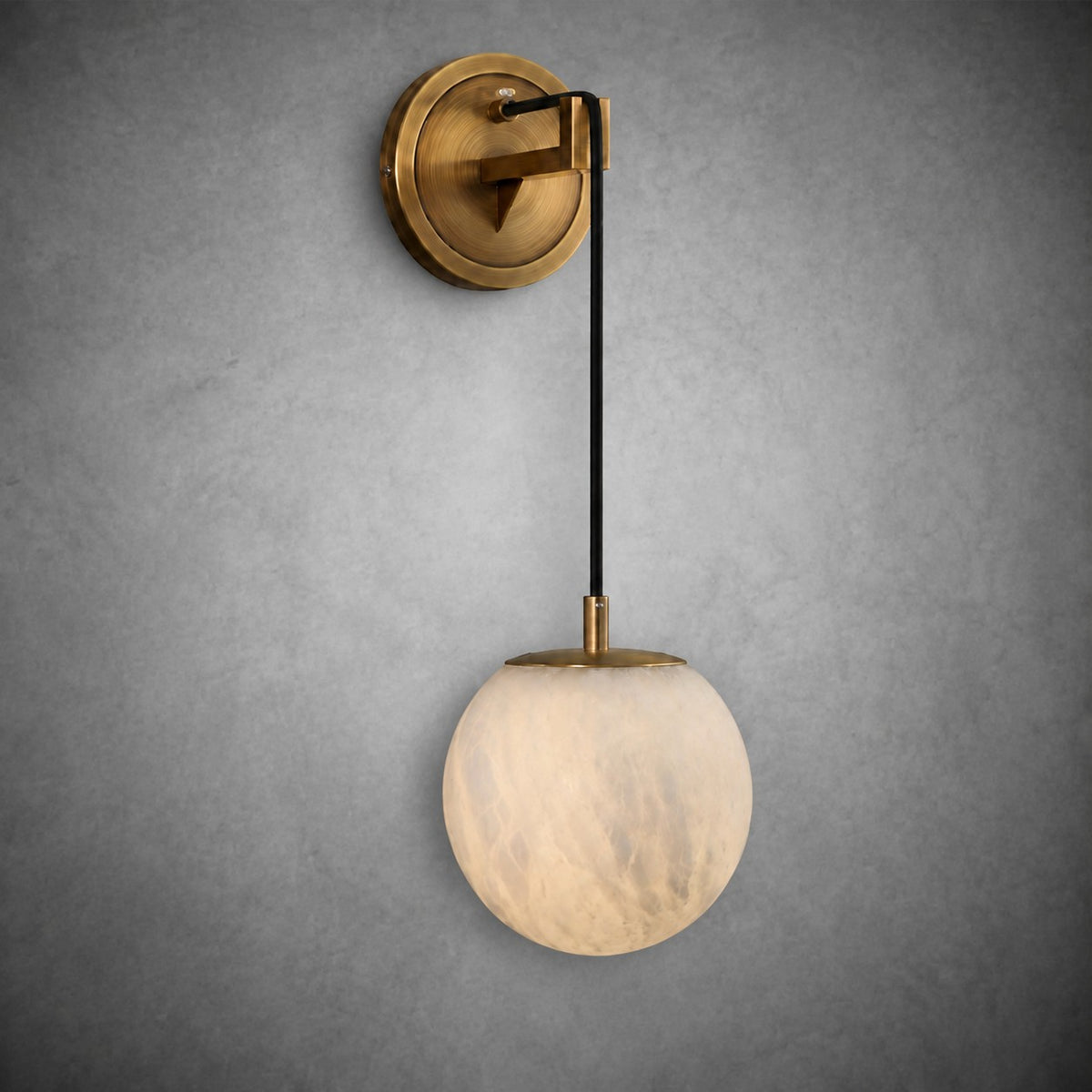 Wall Pendant  Spanish Alabaster Mid-Century Modern